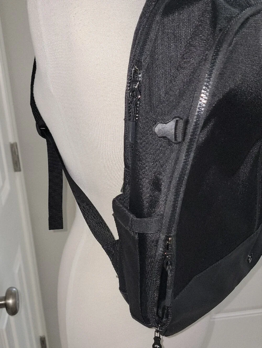 True Religion Black Everyday Commuter Backpack